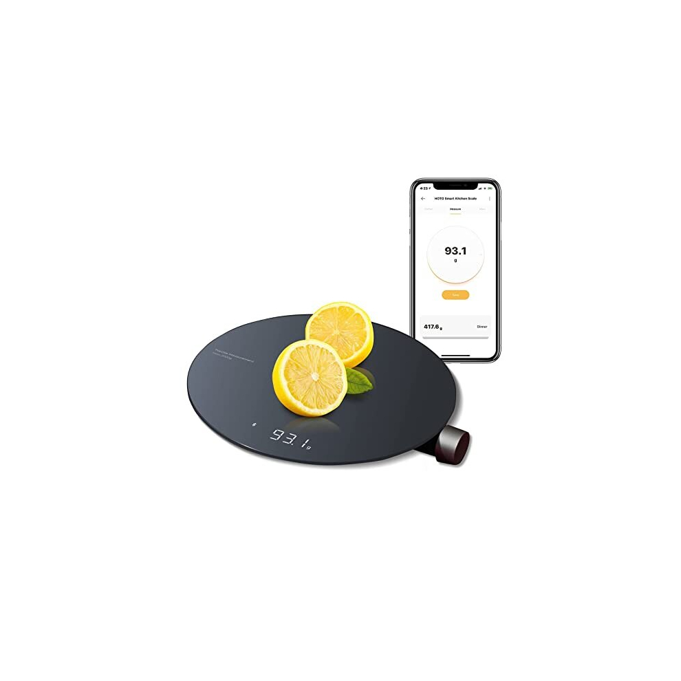 Digital Food Scale, Kitchen Scale, Coffee Scale, Smart APP for Calorie Counting and Coffee Making, 0.1g High Precise Sensor, Measures in 4 Units (g/ml