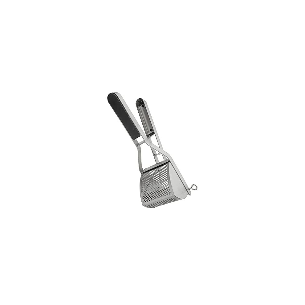 PT-6272 Ricer Stainless Steel Masher Fruit and Vegetable Press with Ergonomic Handle Quick and Easy Mashed Potatoes, 18/10, 28 x 8 x 10 cm