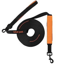 15m Training Lead for Dogs & Puppy - Long Line Leash With Control Handle For Recall/Obedience Training