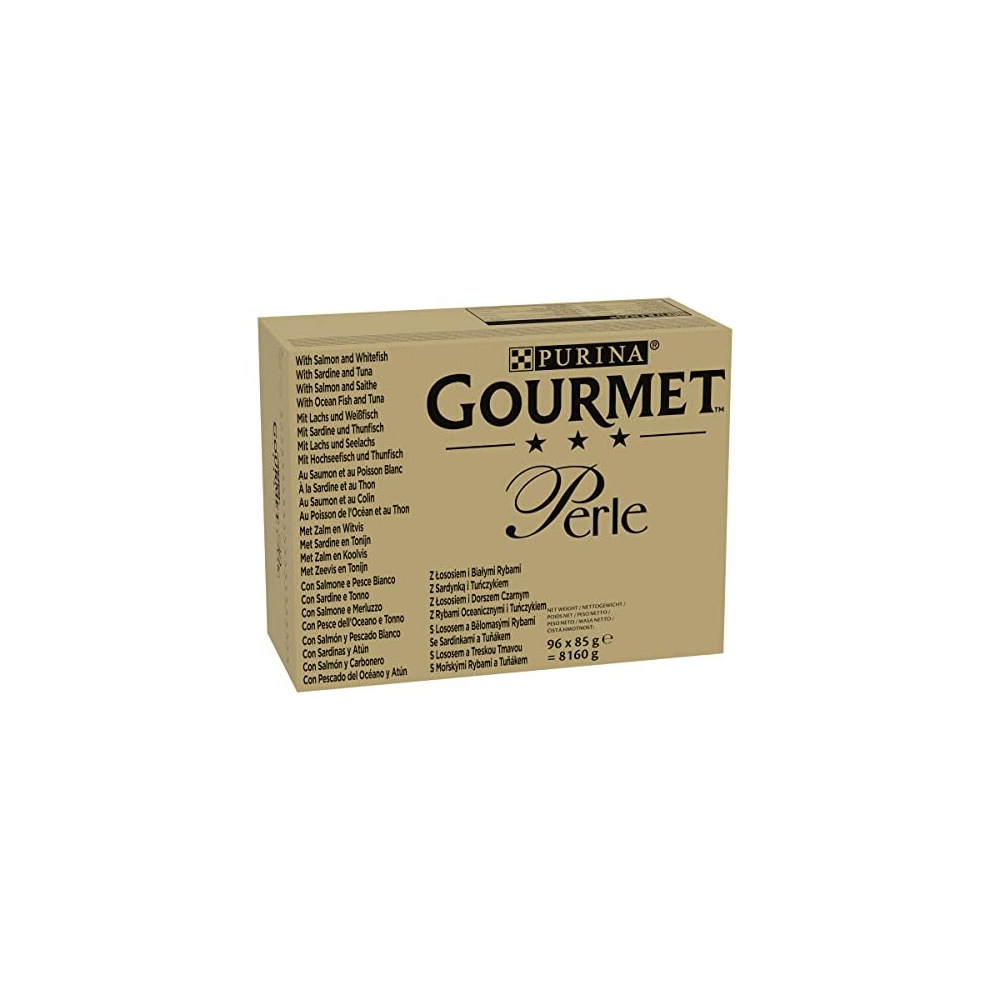 Purina Perle Seaside Duo In Gravy Wet Cat Food 96X85g