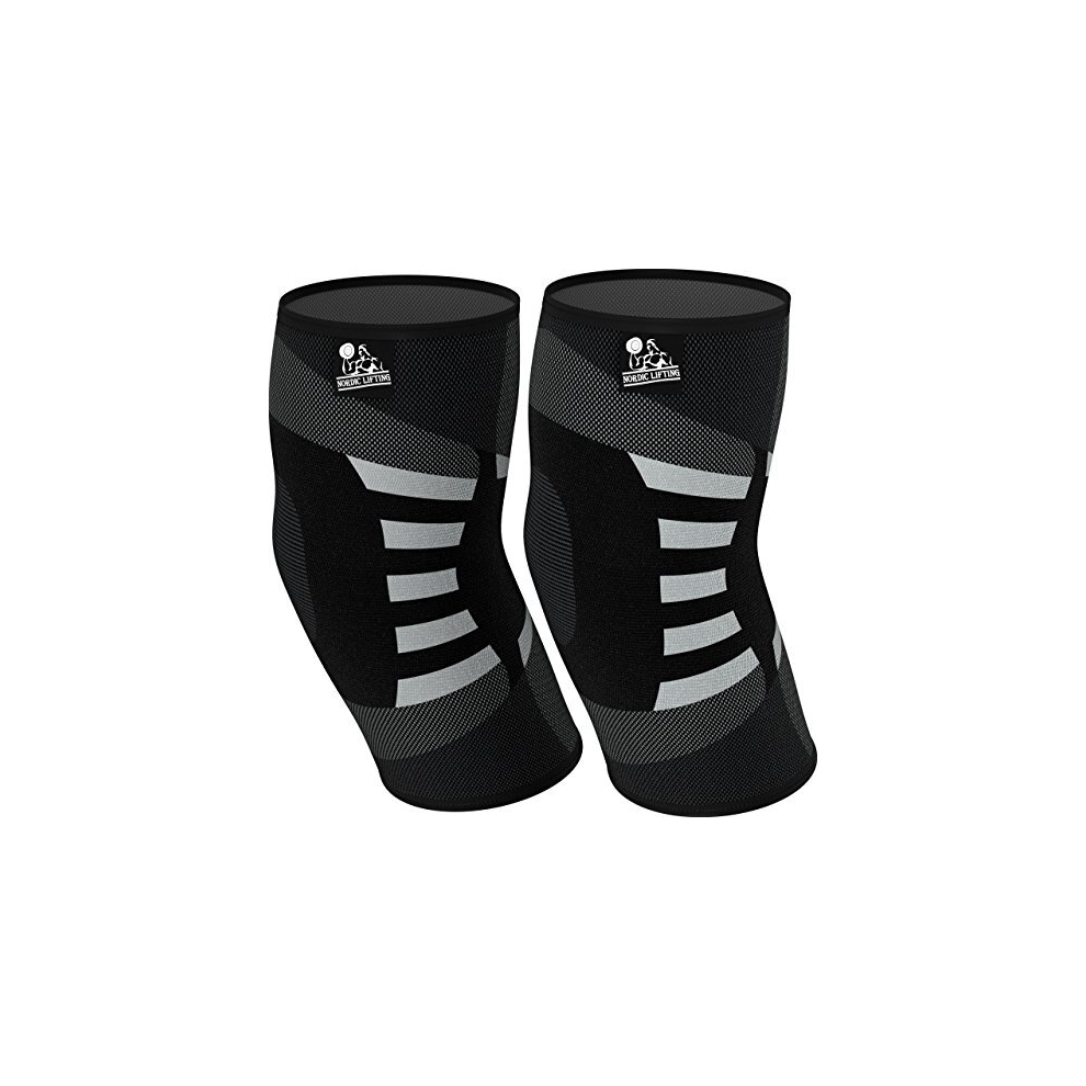 Nordic Lifting Elbow Compression Sleeves (1 Pair) - Support For Tendonitis Prevention & Recovery - 1 Year Warranty (Xx-Large)