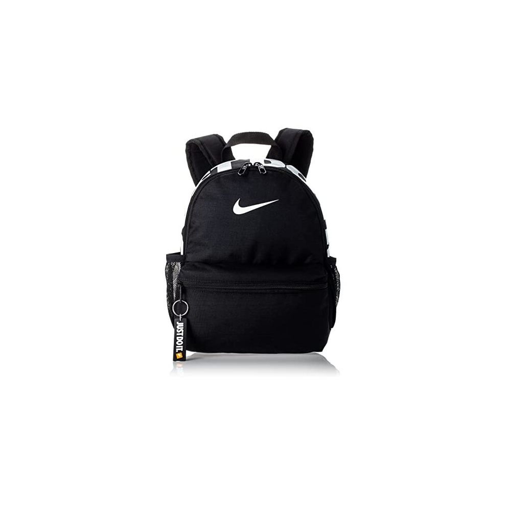 Y Nk Brsla Jdi Mini Bkpk Sports Backpack - Black/Black/(Glossy White), MISC