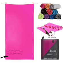 Microfibre Towel Quick dry Lightweight Absorbent Travel Towel Sports Beach Gym Swimming Camping Hiking Drying Pets Small Medium Large X-Large XX-Large