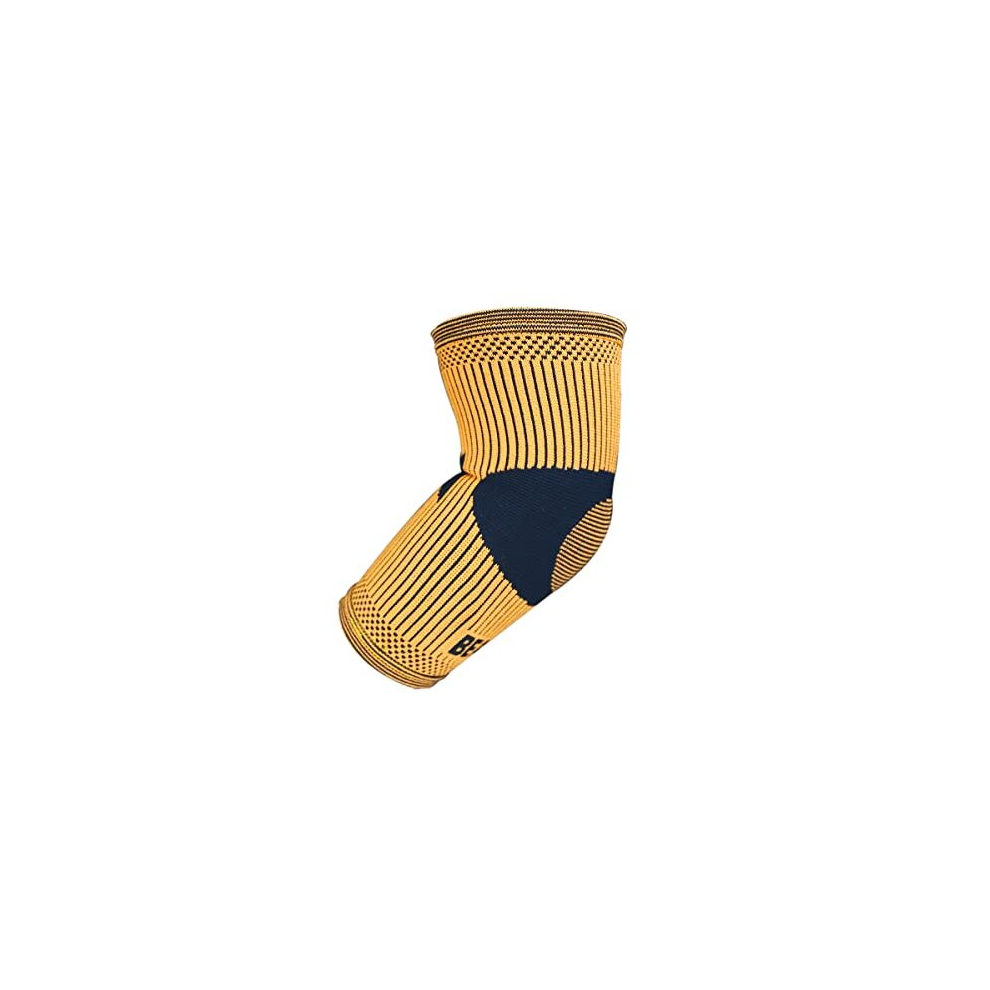 Bearhug Elbow Support For Men And Women - Elbow Sleeve For Tennis Elbow, Muscle Injury And Pain Relief - Bamboo Elbow Brace For Sports, Golf, Weightlifting