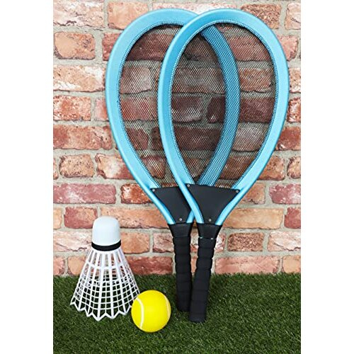 Simba Mini Badminton Set - 2 Schläger Mit 3 Bällen