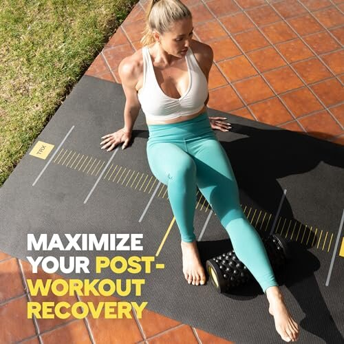 TRX Rev Myofascial Release Roller, Muscle Massage Roller, Deep-Tissue Roller 1