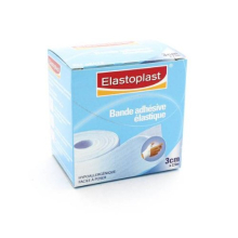 Sport - Elastic Adhesive Tape - for Flexible compressions - 1 Band : 3 cm x 2.5 m