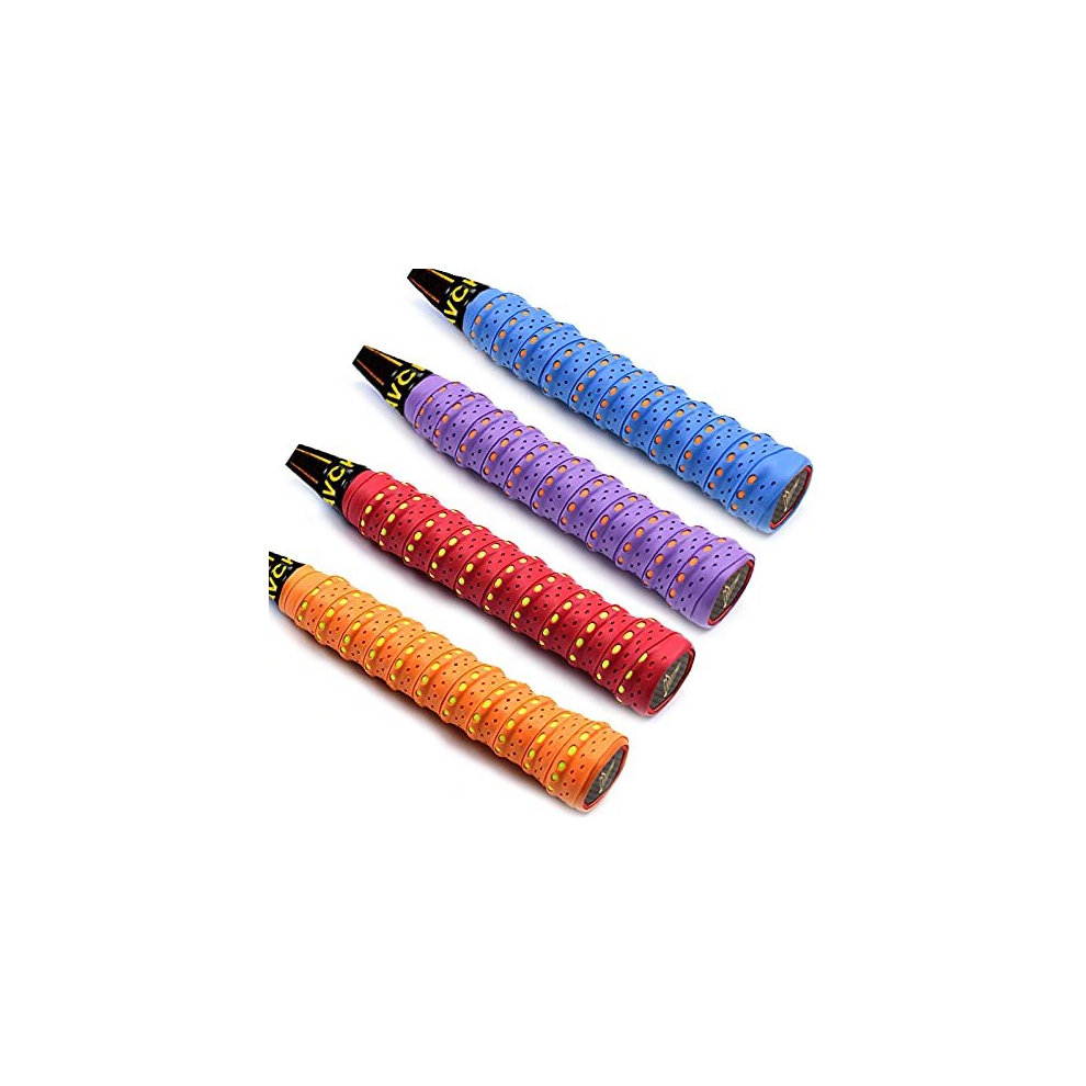 4 Pcs Overgrip Badminton Grip Badminton Racket Sweat-Absorbing, Non-Slip, Breathable for Tennis/Badminton Racket/Cane Golf/Baseball/Tennis Squash-image-OPC-PD77FY8-NEW