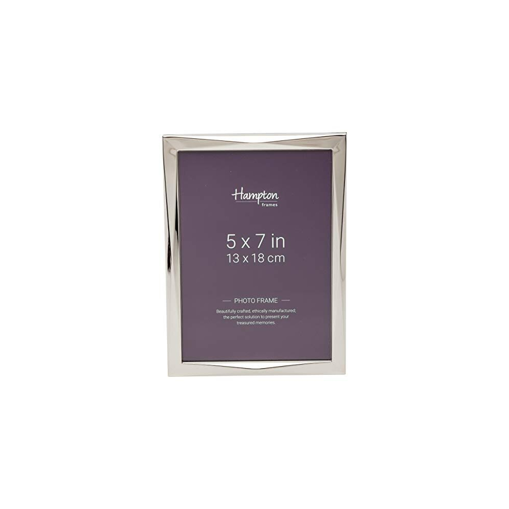 Hampton Frames Photo Frame, 5X7 (13X18cm) Silver