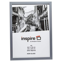 ZURICH A3 (30x42cm) Grey Picture Poster Photo Frame Plexi (Non-Glass) ZUR3042GRY