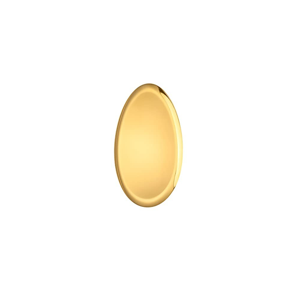 Stainless Steel Tray,Jewelry Cosmetics Tray,Serving Tray,Display tray,Multi-purpose Storage and Decoration Plate,Olive Shape(Egg-shaped) Length 32cm X