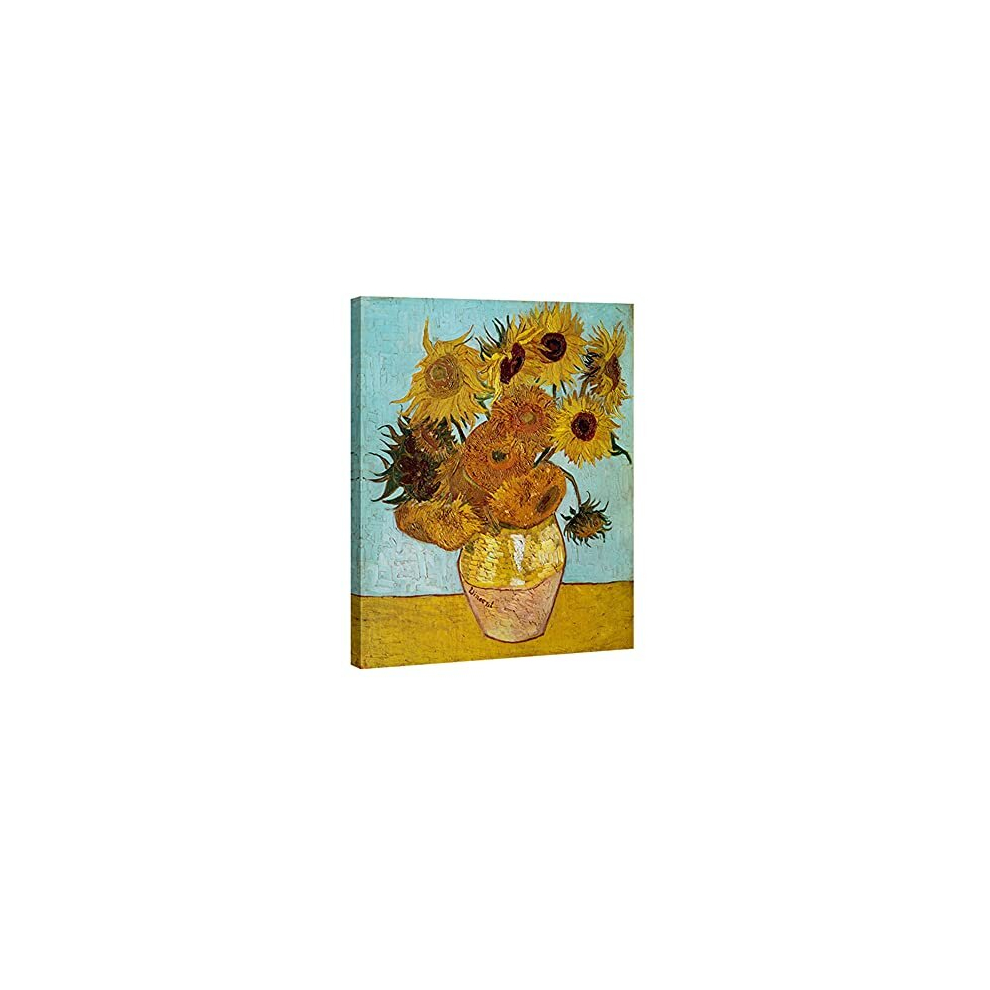 Sunflower by Vincent Van Gogh Oil Paintings Reproduction Modern Floral Giclee Canvas Prints Artwork Flowers Pictures on Canvas Wall Art for Home