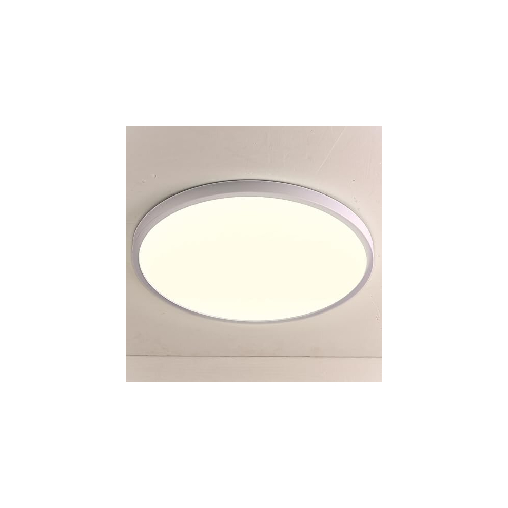 MASLED 24W 2160LM Super Thin LED Ceiling Lights | 150W Equivalent, 4000K Natural White, Upto 20 M2 Coverage | Ideal For Bedroom, Living Room, Bathroom