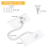 2Pcs Window Locks for UPVC Windows, YTOOK Adhesive No Drilling Window Restrictor with Key, Pet Window Safety Locks for Childproof, Easy to Install 2