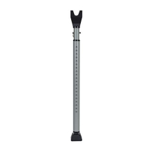 Adjustable 2-in-1 Door Security Bar, Door Stop Bar Secures Onto Door Knob, Strong Scratch-Proof Grip, Steady Against Floor, Removable Door Knob Top