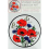 Static Window Cling in a Poppies and Cornflowers Design 2