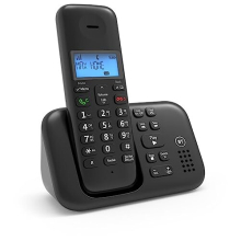 3960 Cordless Landline House Phone with Nuisance Call Blocker, Digital Answer Machine, Single Handset Pack