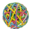 Rubber Band Ball, 170 Bands Per Ball, Assorted Colour 1
