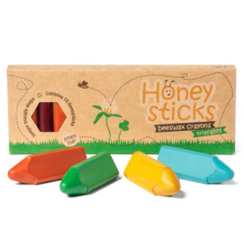 Triangular Crayons - 100% Pure Beeswax, Food Grade Colours, Non Toxic Crayons for Baby, Toddlers Ages 1-3, 2-4, Triangle Shape for Pencil Grip