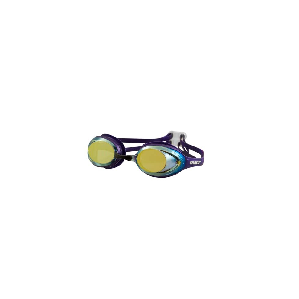 Maru Sonic Swimming Goggles, Uv Protection, Quick Adjust Comfort Strap, Anti-Fog Clear Vision Swim Goggle Lenses For Adult, Men, Women And Kids Age 6-14