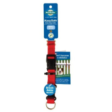 KeepSafe Break-Away Collar, Prevent Collar Accidents for your Dog or Puppy, Improve Safety, Compatible with Lead Use, Adjustable Sizes, Red