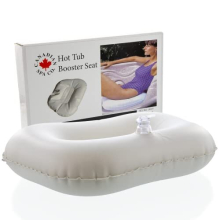 KA-10019 Water Filled Pool Seat Cushion, Inflatable Booster Seat, Comfortable Support, Hot Tub Accessories