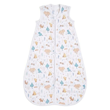 Winnie Sleeping Bag - Pack of 1 | 100% Wearable Cotton Muslin Winnie The Pooh Sleep Sack | Lightweight Unisex Swaddle Blanket for Girls & Boys | 18-36