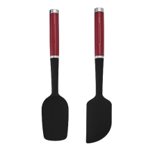 KQG437OHERE 2pc Silicone Spatula Set – Empire Red