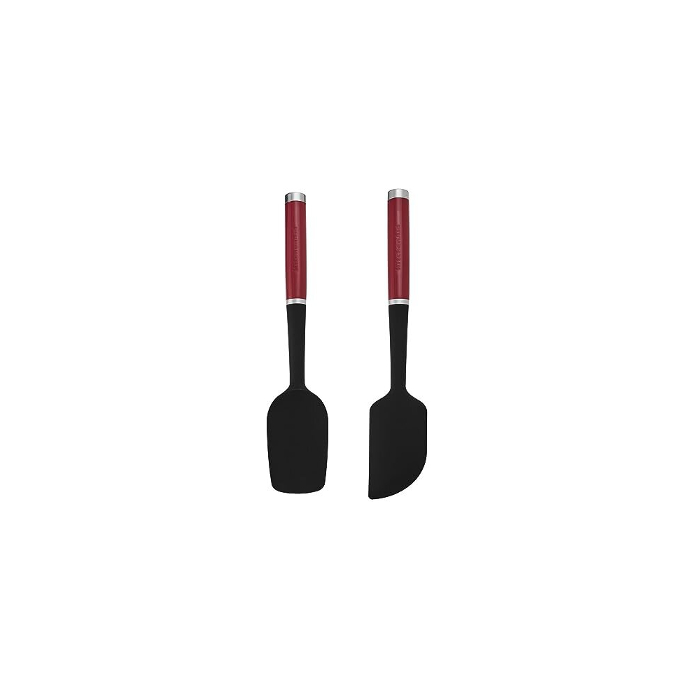 KQG437OHERE 2pc Silicone Spatula Set – Empire Red