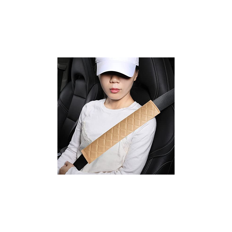 Extra Long Seatbelt Covers For Adults Kids Women & Men, Super Soft Car Seat Belt Strap Cushion For Sedan Suv Trucks, Shoulder Neck Chest Protector Pad 5014286002028
