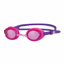 Kids' Ripper Junior Swimming Goggles Anti-fog And UV Protection, Pink, Purple, Tint, 6-14 Years