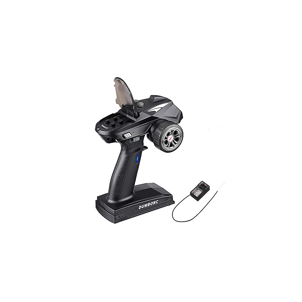 Photos - Parts for Drones & RC models 2.4GHz 6CH RC Transmitter And Receiver Built-In RC Gyro for 1/10 RC Car RC Truck RC Boat Drift RC Car RC Rock Crawler