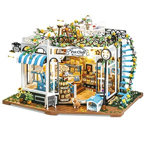 DIY Miniature Dolls House Kit for Adults to Build, DIY Mini House Kit