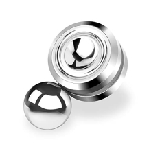 Fidget Spinner Magnetic Orbit Ball Fidget Slider Toy 360 Rotation Fidget Toy Metal Orbiter Sensory Toys Hand Spinner Anxiety ADHD Stress Relief