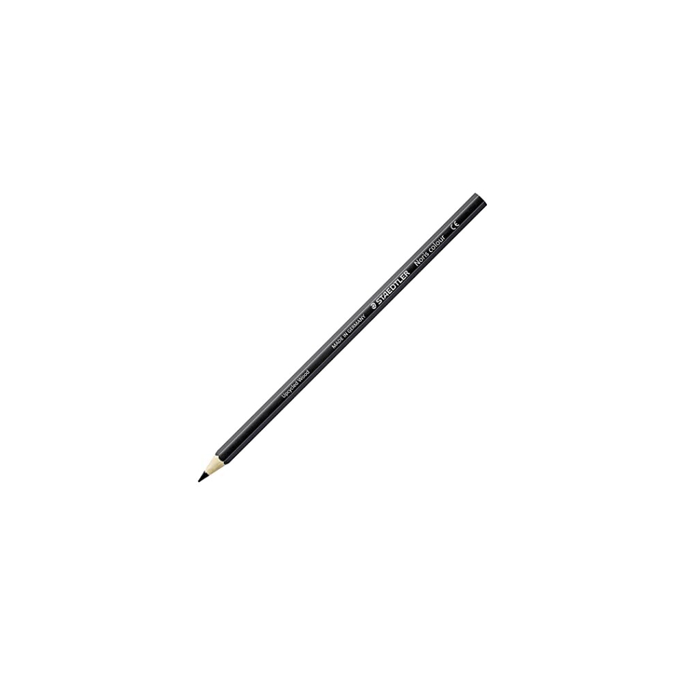 Staedtler 185-9 Noris Colour Colouring Pencils - Black (Box Of 12)