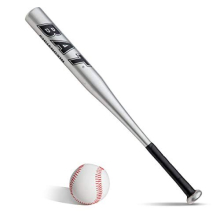 Baseball Bats Set Baseball Bat Stick Silver+Baseball Aluminum 25inch Baseball Bat and Ball Set Youth Adult Outdoor Training Practise Waterproof Anti