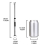 Candle Lighter Electric Flameless Lighter Rechargeable USB lighter With Safe Button (Silver) 5