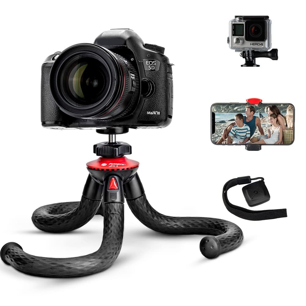 Ufo2 Phone Tripod, Cell Phone Tripod For Iphone 13 14 14Plus, Flexible Tripod For Camera Dslr Canon Sony, Gopro Tripod, Smartphone Tripod Selfie Stick 5014286031097