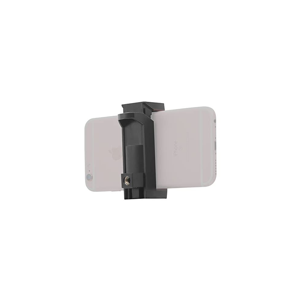 Mobile Phone Tripod Mount Adapter Bracket Smartphone Clamp Holder, Ring Tripod Attachment Replacement Accessories For Iphone Android Cellphone Light 5014286031530