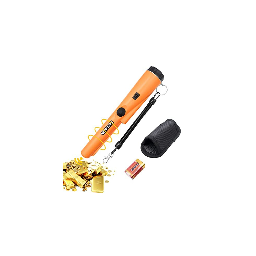 Libershine Metal Detector Pinpointer, Metal Detectors For Adults And Kids, Ip66 Waterproof And 360 Scan, High Accuracy Professional Handheld Treasure Hunting