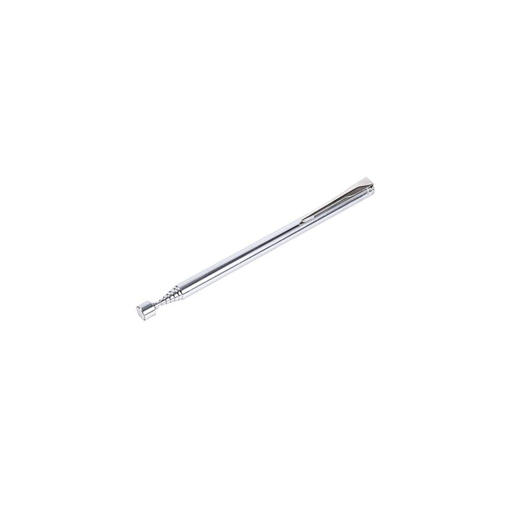 Telescoping Magnetic Pick Up Tool, Extendable 25.59inch Portable Telescopic Magnetic Pick Up Rod For Nails Screws(Silver)