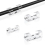 68PCS Transparent Cable Clips, Strong Self Adhesive Wire Clips, Medium Sized  40, Large Size  20, Extra Large  8 Cable Tidy Clips, Cable 1
