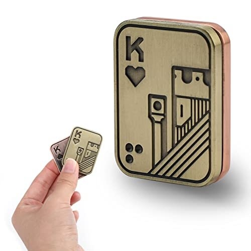 thumbnail image 2 of VANANA Metal Haptic Fidget Slider - ADHD Stress Relief Clicker For Adults & Teens (Silver) 2 of 13