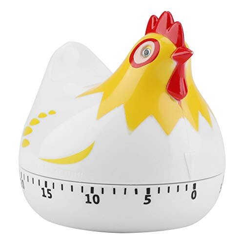 Cartoon Hen Mechanical Timer Cute Chicken Timer Kitchen Cooking Alarm