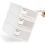 3 Pack Drawer Plastic Stackable Storage Drawer Bins, Small Drawer-type Desk Organizer Boxes, Translucent Small Plastic Chest of Drawers for Home, 4