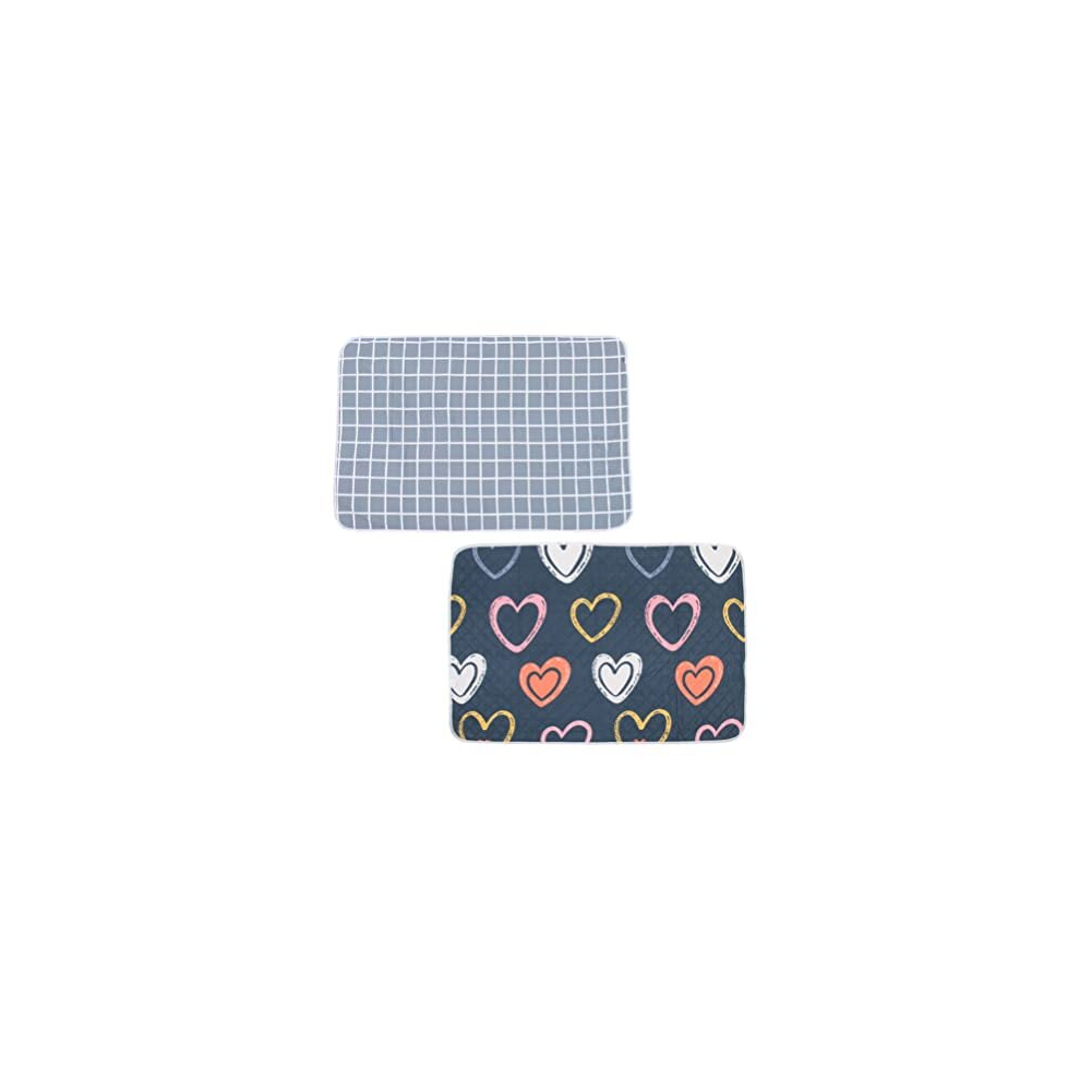 2Pcs Baby Waterproof Bed Pad Cotton Washable Mattress Pad Incontinence Patient Mats Cover Kids Menstruation Pad Reusable Under-pad for Baby Toddler