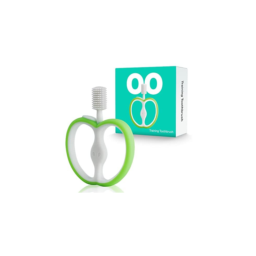 Love Noobs Lovenoobs Training Baby Toothbrush Silicone - 360 Infant Toothbrush, Teethers For Babies, Teething Toys