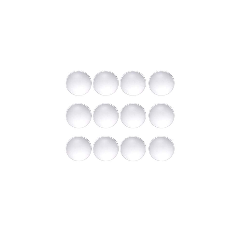 Hemobllo Optical 3D Lens For Magnifier- 20 Pcs 42Mm Diameter Double Convex Lenses 68Mm Lengths Biconvex Lens Magnifying Glass Lens Optical Pmma Lens
