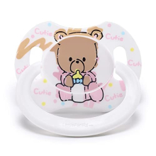 Bigshield Generation-II Adult Sized Pacifier Baby Cuties Pattern White Bear