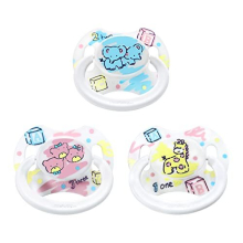 Bigshield Generation-II Adult Sized Pacifier Printed Set - Vintage Baby Pattern